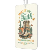 Wandelen door geloof... luchtverfrisser (Links)