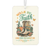 Wandelen door geloof... luchtverfrisser (Achterkant)