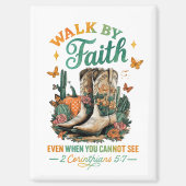 Wandelen door geloof... magneet (Voorkant)