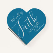 Wandelen door geloof notitieboek (Voorkant)