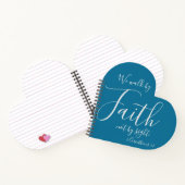 Wandelen door geloof notitieboek (Binnen)