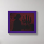 Wandelen door het dorp ~ gewikkeld doek .75 canvas afdruk (Voorkant)