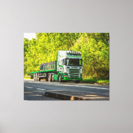 Wandelen door het hart van Herefordshire Canvas Afdruk