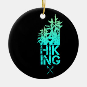 Wandelen en Trekking Outdoor Bos Design Keramisch Ornament