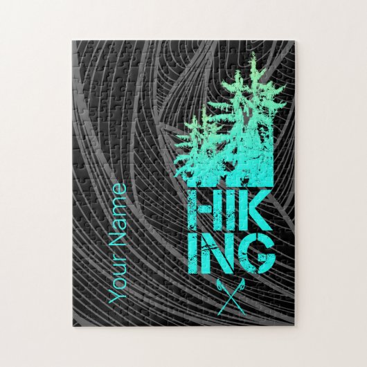 Wandelen en Trekking Outdoor Bos Design Legpuzzel (Verticaal)