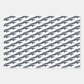 Wandelen Gator Wrapping Papier Bladen Inpakpapier Vel (Voorkant 2)