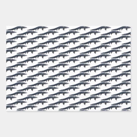 Wandelen Gator Wrapping Papier Bladen Inpakpapier Vel (Voorkant 2)