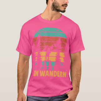 Wandelen Gezegde Ik wandel zonder mensen T-shirt