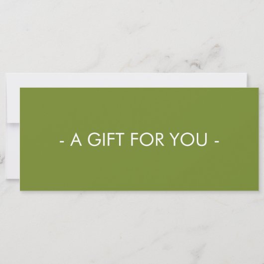 Wandelen Gift Ticket, Wandeltocht Kaart (Achterkant)