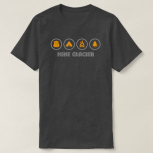 Wandelen Glacier National Park Montana T-shirt