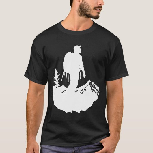 Wandelen Graphic T - shirts voor Vrouwen - Natuur- (Voorkant)