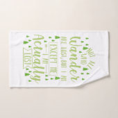 Wandelen Grappige Spreuk Handdoek (Handdoek)