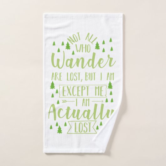 Wandelen Grappige Spreuk Handdoek (Handdoek)