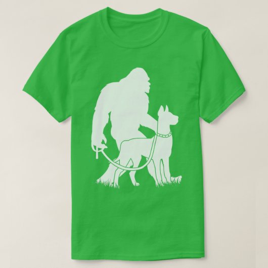 Wandelen Grote Deen Hond T-shirt (Design voorkant)