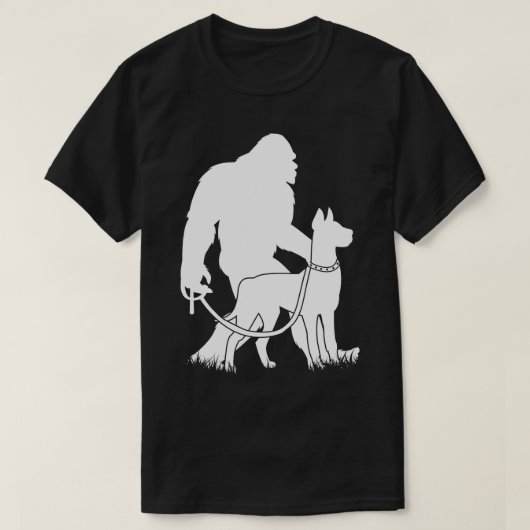 Wandelen Grote Deen Hond T-shirt (Design voorkant)