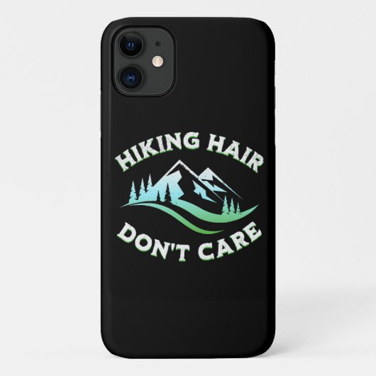 Wandelen Haar Maakt Niet Uit Case-Mate iPhone Case (Achterkant)