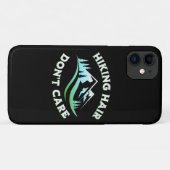 Wandelen Haar Maakt Niet Uit Case-Mate iPhone Case (Achterkant (horizontaal))