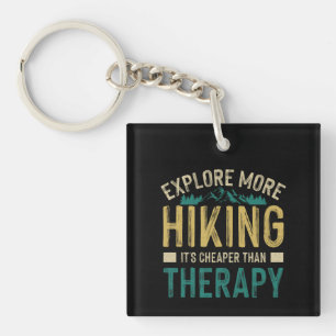 Wandelen Het Is Goedkoper Dan Therapie Cadeau Sleutelhanger