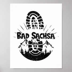 Wandelen in Bad Sachsa Duitsland vakantie wandelaa Poster