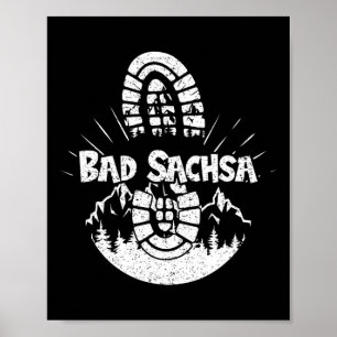 Wandelen in Bad Sachsa Duitsland Vakantie wandelaa Poster