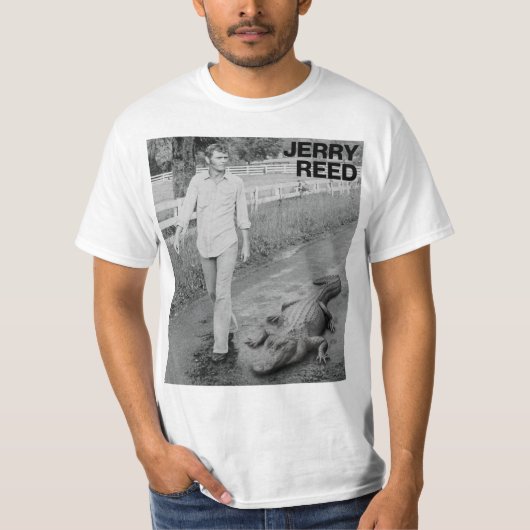 Wandelen in de alligator t-shirt (Voorkant)