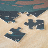 Wandelen in de Alpen Legpuzzel (Zijkant)