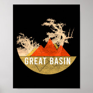 Wandelen in de bergen van de VS - Great Basin Nati Poster