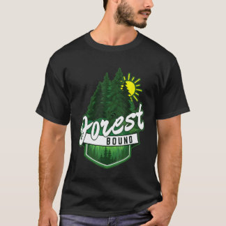 Wandelen in de bossen Kamperen Ga naar buiten 2 T-shirt