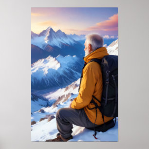 Wandelen in de buitenlucht Ontsnappen Dicovery Mou Poster