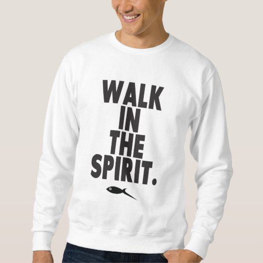 Wandelen in de Geest Trui (Voorkant)