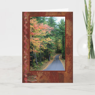 Wandelen in de Herfst Kaart