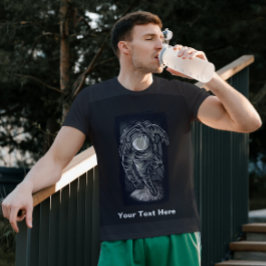 Wandelen in de Maan Planet T-shirt