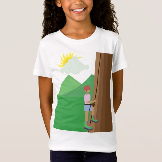 Wandelen in de natuur t-shirt (Voorkant)