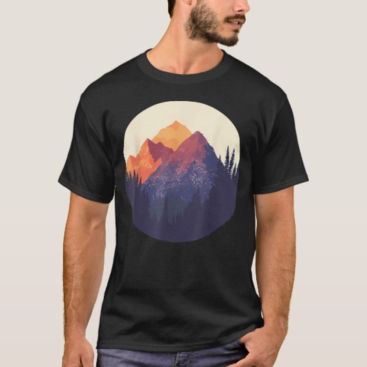Wandelen in de natuur t-shirt (Voorkant)