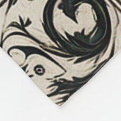 Wandelen in een Winter Wonderland Snowman Fleece Deken (Hoek)