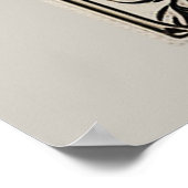 Wandelen in een Winter Wonderland Snowman Poster (Hoek)