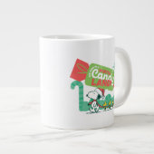 Wandelen in een winterse Snoep! Grote Koffiekop (Voorkant rechts)