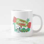 Wandelen in een winterse Snoep! Grote Koffiekop (Rechts)