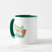 Wandelen in een winterse Snoep! Mok (Voorkant links)