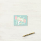 Wandelen in een winterse Snoep! Post-it® Notes (Op bureau)