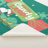 Wandelen in een winterse Snoep! Sherpa Deken (3/4)