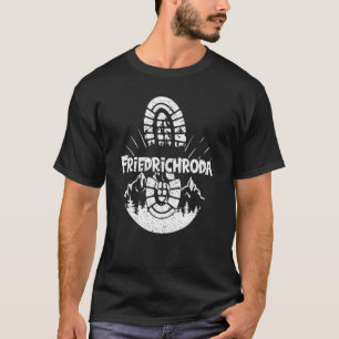 Wandelen in Friedrichroda Duitsland Vakantie Wande T-shirt