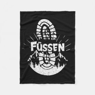 Wandelen in Füssen Duitsland Vakantie Wandelaar  Fleece Deken