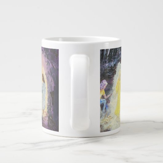 Wandelen in het duister met geloof 2 Korintiërs 5: Grote Koffiekop (Achterkant)