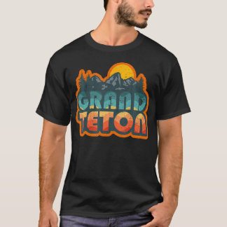 Wandelen in het Grand Teton National Park in de be T-shirt
