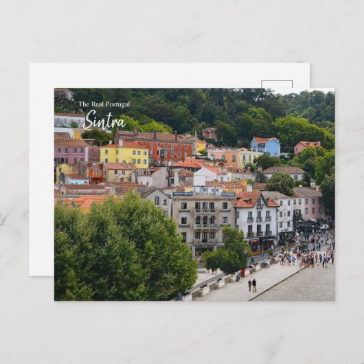 Wandelen in Sintra, Portugal Briefkaart (Voorkant / Achterkant)