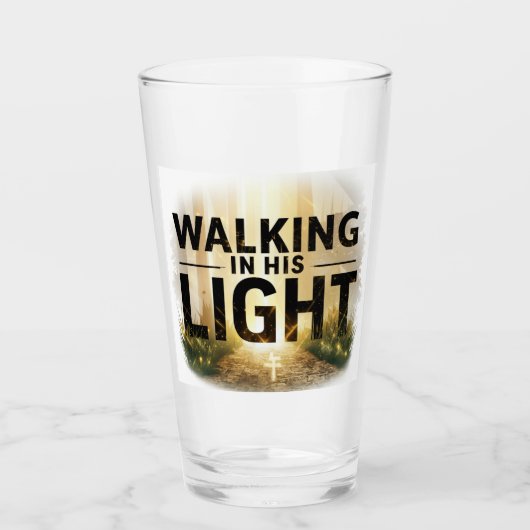 Wandelen in Zijn Licht Glas (Voorkant)