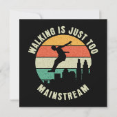 Wandelen is gewoon te mainstream (Achterkant)