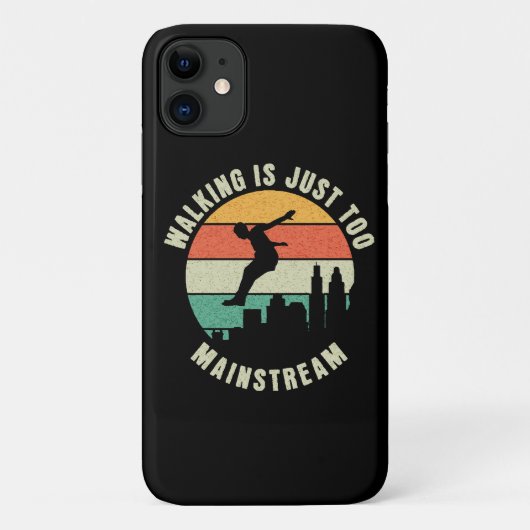 Wandelen is gewoon te mainstream Case-Mate iPhone case (Achterkant)