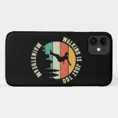 Wandelen is gewoon te mainstream Case-Mate iPhone case (Achterkant (horizontaal))